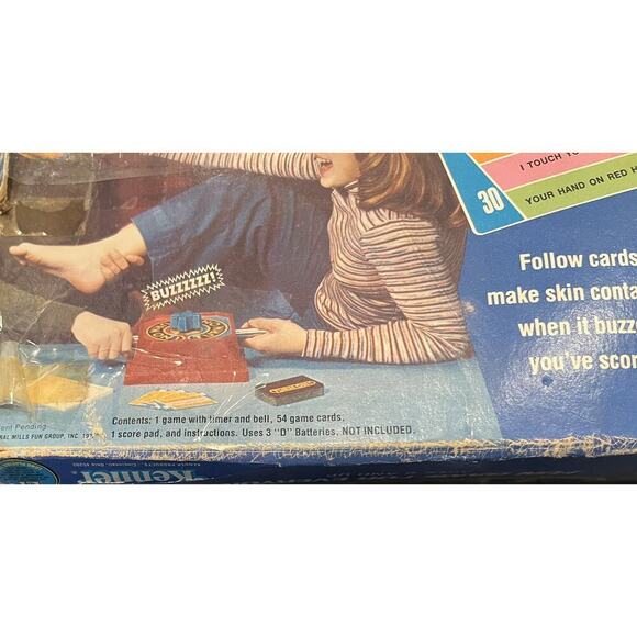 VTG 1977 Kenner Turn On Board Game General Mills 100% Complete! In Box! Nice! - Picture 5 of 6